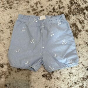 Starting Out Baby Embroidered Golf Shorts - 6M